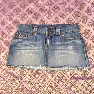 Abercrombie and Fitch denim miniskirt